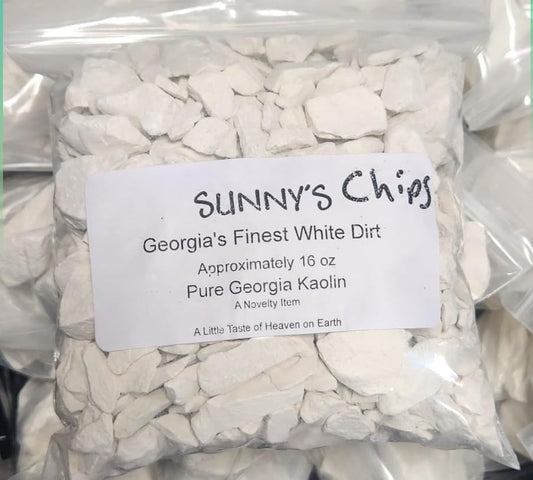 Sunny's White Kaolin Chips